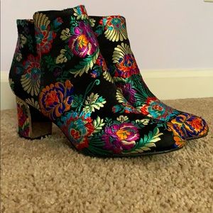 Floral Boots